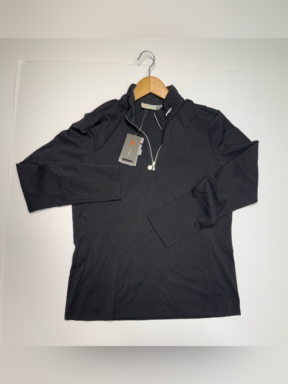 KJUS Sense 1/4 Zip Shirt Long Sleeve Sweatshirt UP50 + Womens 42-XL K00465 NWT